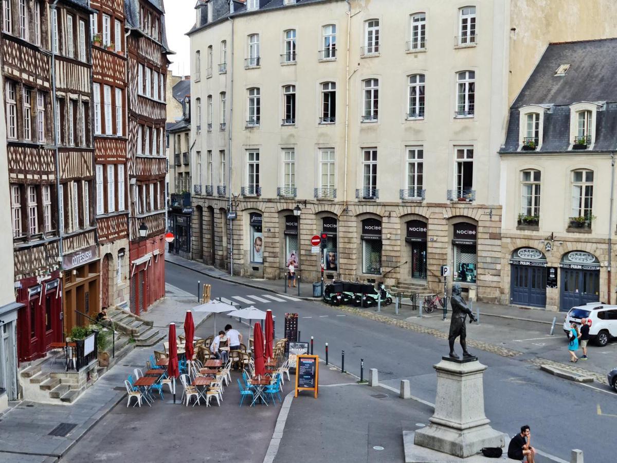 L'Eskale - Appartement-Studio Cosy Centre Ville Historique De Rennes Zewnętrze zdjęcie