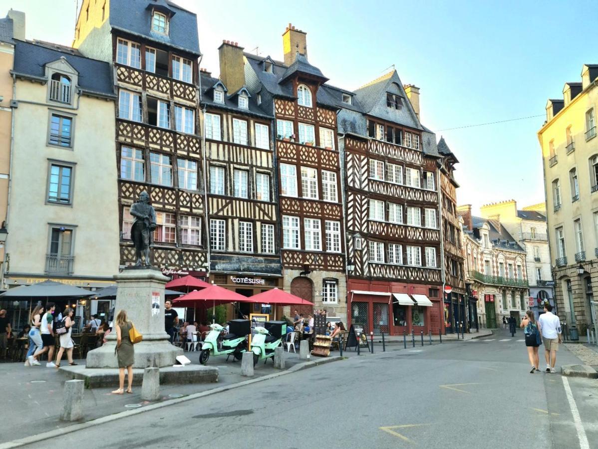 L'Eskale - Appartement-Studio Cosy Centre Ville Historique De Rennes Zewnętrze zdjęcie